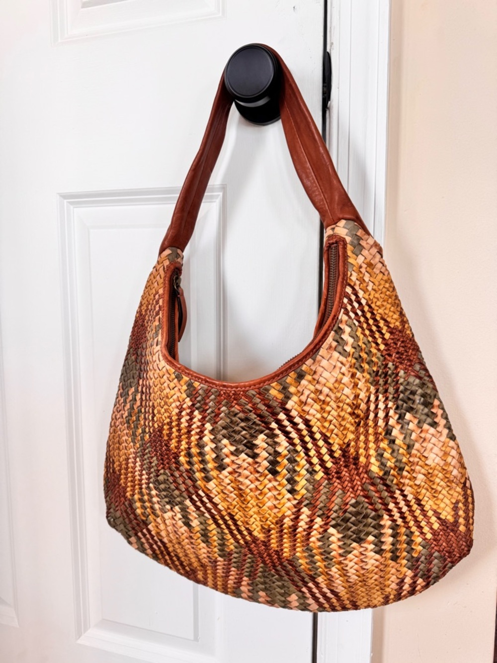 Slouchy hobo bag